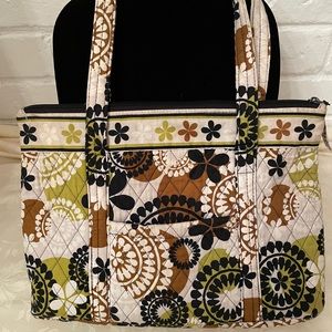 🎉3 for $30.🎉 100% cotton pretty browns and greens purse (OLCC)